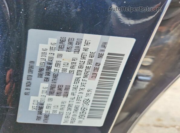JM3KKBHA5R1124694 2024 MAZDA CX-90 Blue Widok naklejki z numerem VIN