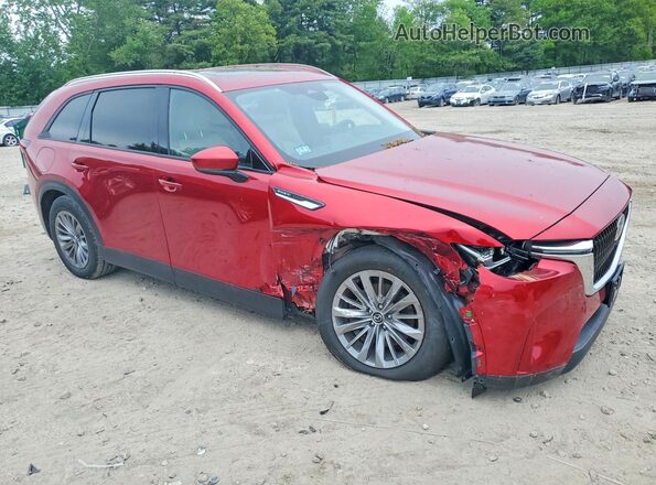 JM3KKBHA7R1158605 2024 MAZDA CX-90 Red წინა მარჯვენა