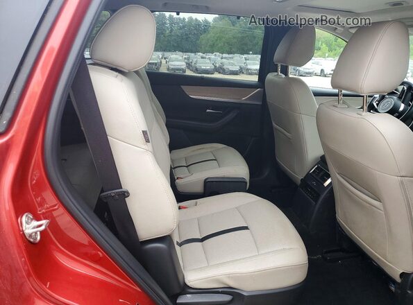 JM3KKBHA7R1158605 2024 MAZDA CX-90 Red უკანა სალონის ხედი