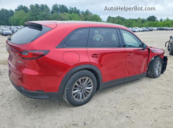 JM3KKBHA7R1158605 2024 MAZDA CX-90 Red უკანა მარჯვენა