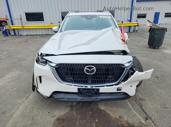 JM3KKBHA7S1238086 2025 MAZDA CX-90 White Вид спереду