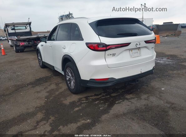 JM3KKBHA8S1211592 2025 MAZDA CX-90 PHEV Белый Задняя левая четверть