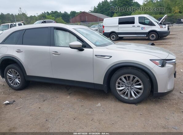 JM3KKBHA8S1243300 2025 MAZDA CX-90 Серебряный Вид задней части салона
