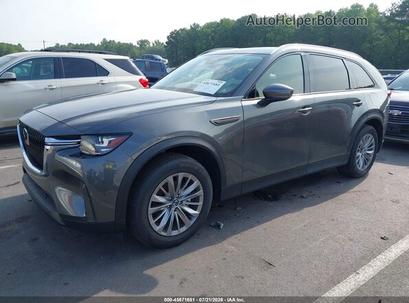 JM3KKBHD1R1141177 2024 MAZDA CX-90 Gray Передня ліва чверть