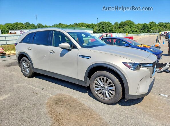 JM3KKBHD1S1223352 2025 MAZDA CX-90 Бежевый Передняя правая четверть