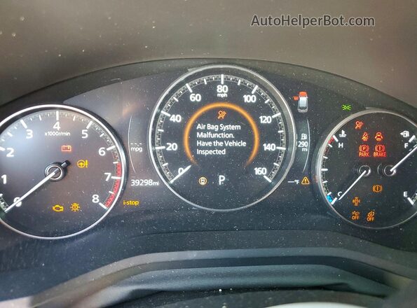 JM3KKBHD3R1164816 2024 MAZDA CX-90 Red Widok zestawu wskaźników