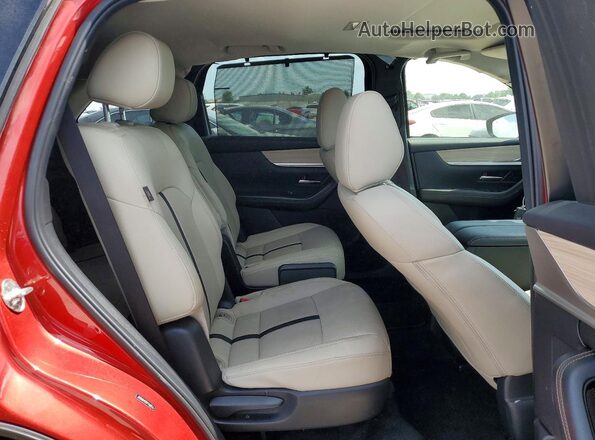 JM3KKBHD3R1164816 2024 MAZDA CX-90 Red Widok wnętrza z tyłu