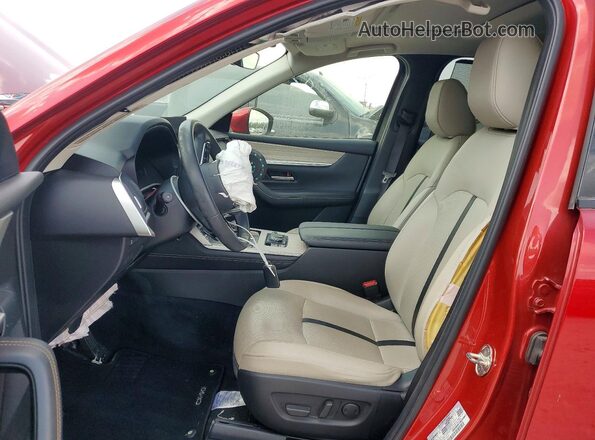 JM3KKBHD3R1164816 2024 MAZDA CX-90 Red Widok wnętrza z przodu