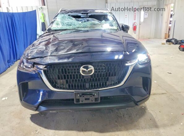JM3KKBHD4T1387776 2026 MAZDA CX-90 Blue Դիմացի տեսք