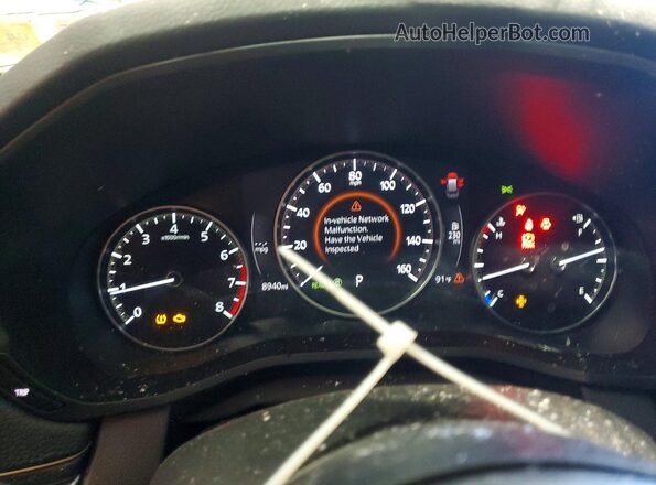 JM3KKBHD4T1387776 2026 MAZDA CX-90 Blue Սարքավորումների վահանակի տեսք