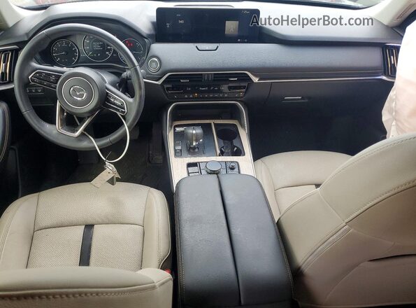 JM3KKBHD5S1245323 2025 MAZDA CX-90 Black Vista del salpicadero
