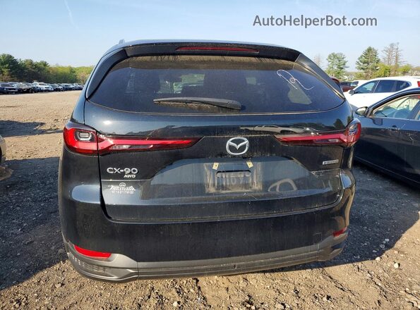 JM3KKBHD6R1176216 2024 MAZDA CX-90 Black Rear view