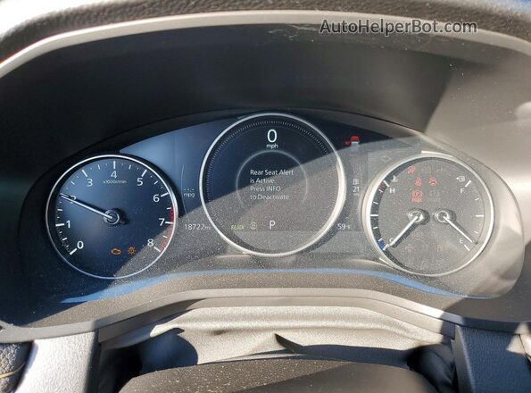 JM3KKBHD6R1176216 2024 MAZDA CX-90 Black Instrument cluster view
