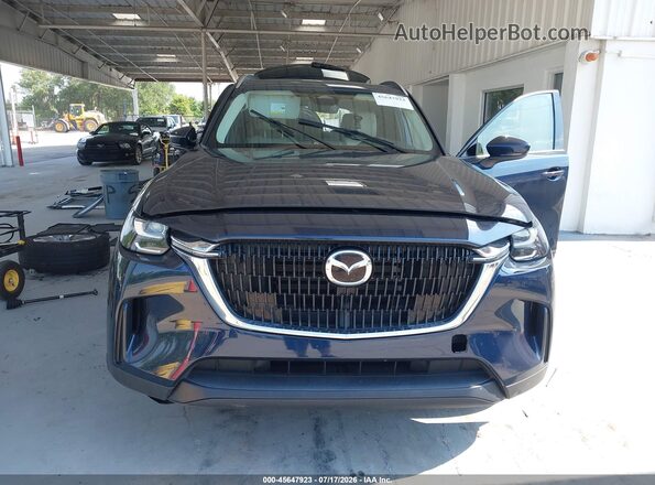 JM3KKBHD7R1116381 2024 MAZDA CX-90 Dark Blue Вид задньої частини салону