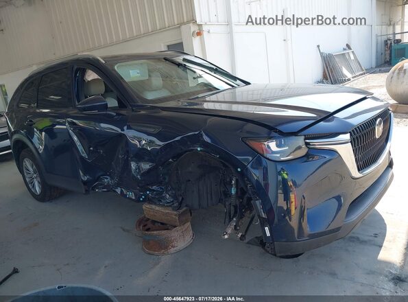 JM3KKBHD7R1116381 2024 MAZDA CX-90 Dark Blue Панорамний вид салону 360°