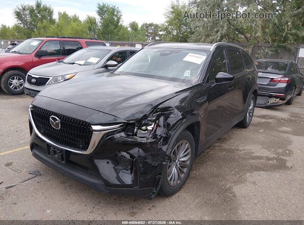 JM3KKBHD7S1256520 2025 MAZDA CX-90 Black Vista tres cuartos delantera izquierda