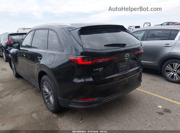 JM3KKBHD7S1256520 2025 MAZDA CX-90 Black Trasero izquierdo