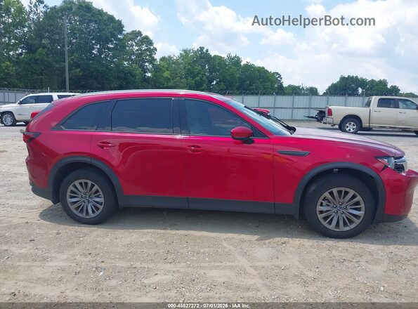 JM3KKBHD8R1186505 2024 MAZDA CX-90 Burgundy უკანა სალონის ხედი