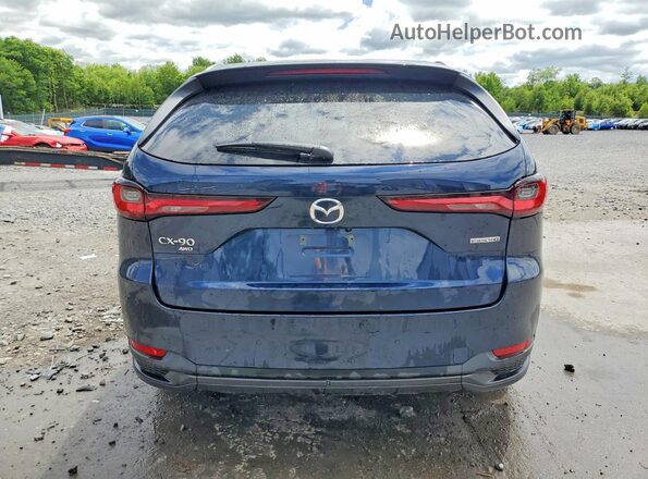 JM3KKBHD8S1219427 2025 MAZDA CX-90 Blue Հետևի տեսք