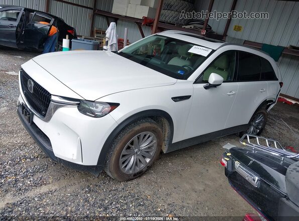 JM3KKBHD8S1243405 2025 MAZDA CX-90 Белый Передняя левая четверть