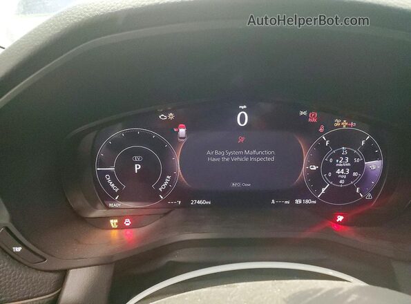 JM3KKCHA0S1199332 2025 MAZDA CX-90 Blue Instrument cluster view