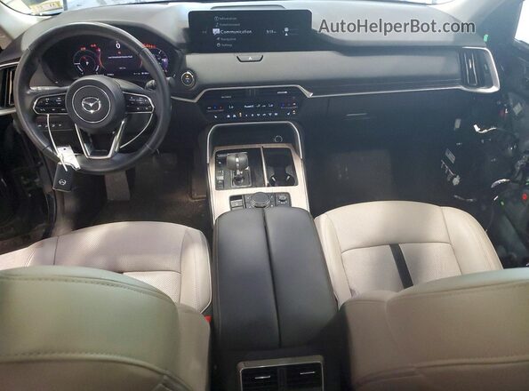 JM3KKCHA0S1199332 2025 MAZDA CX-90 Blue Dashboard view