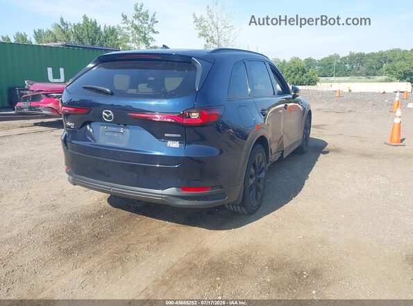 JM3KKCHA1S1245086 2025 MAZDA CX-90 PHEV Blue Rear right