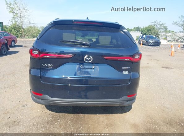 JM3KKCHA1S1245086 2025 MAZDA CX-90 PHEV Blue 