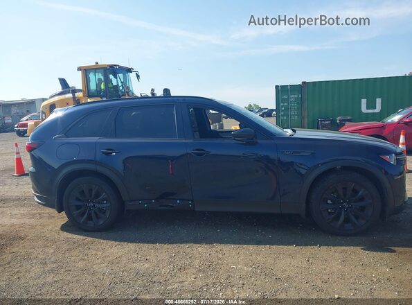 JM3KKCHA1S1245086 2025 MAZDA CX-90 PHEV Blue Rear interior view