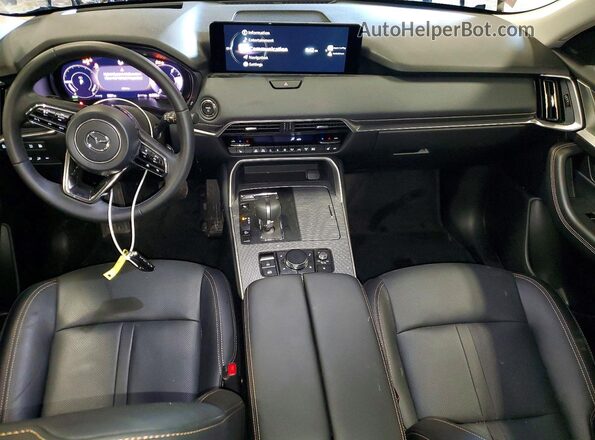JM3KKCHA8S1245943 2025 MAZDA CX-90 Бордовый Вид панели приборов