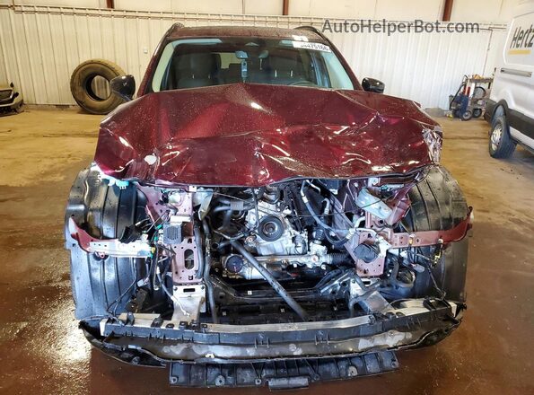 JM3KKCHA8S1245943 2025 MAZDA CX-90 Бордовый Вид спереди