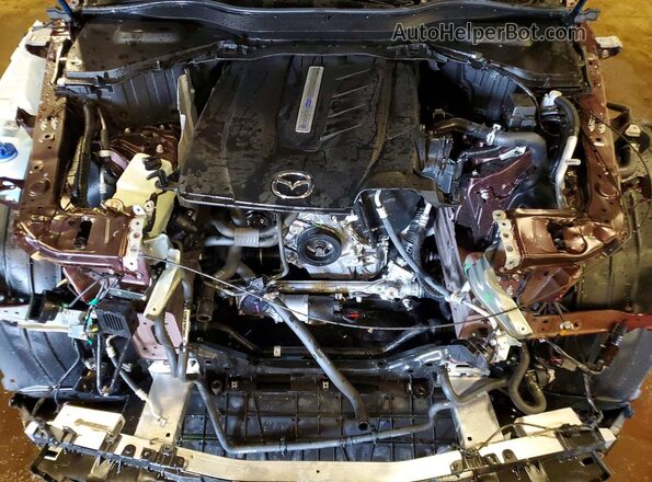 JM3KKCHA8S1245943 2025 MAZDA CX-90 Бордовый Вид подкапотного пространства