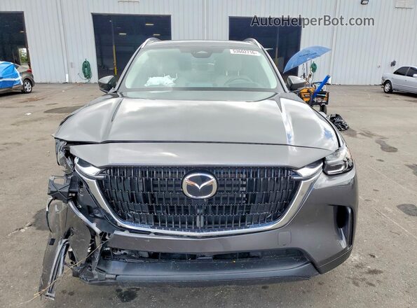 JM3KKCHD0R1166948 2024 MAZDA CX-90 Gray Widok z przodu
