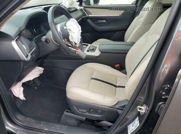 JM3KKCHD0R1166948 2024 MAZDA CX-90 Gray Widok wnętrza z przodu