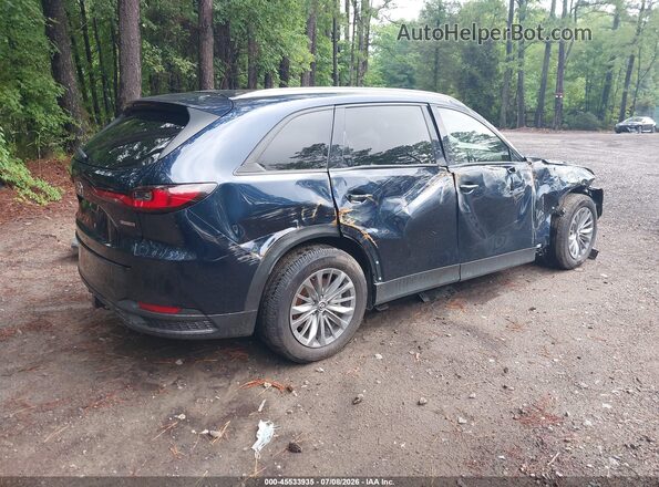 JM3KKCHD1R1138043 2024 MAZDA CX-90 Blue Rear right
