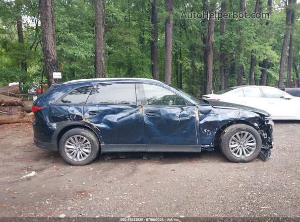 JM3KKCHD1R1138043 2024 MAZDA CX-90 Blue Rear interior view