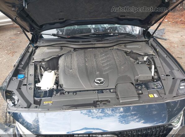 JM3KKCHD1R1138043 2024 MAZDA CX-90 Blue Rear view