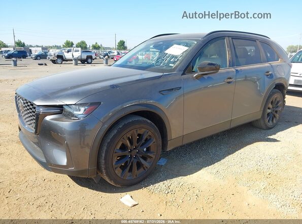 JM3KKCHD2T1388429 2026 MAZDA CX-90 Gray Vista tres cuartos delantera izquierda