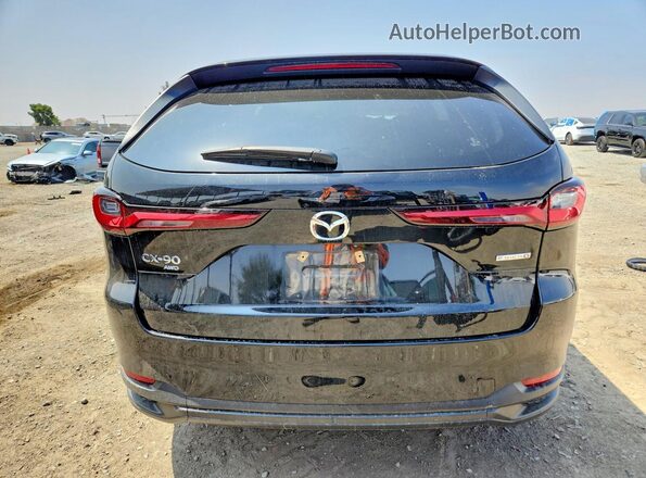 JM3KKCHD3R1134480 2024 MAZDA CX-90 Black Вид ззаду