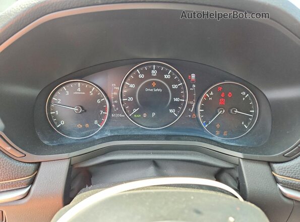 JM3KKCHD3R1134480 2024 MAZDA CX-90 Black Вид щитка приладів