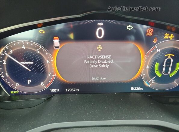 JM3KKCHD4S1229202 2025 MAZDA CX-90 Silver ხელსაწყოთა პანელის ხედი