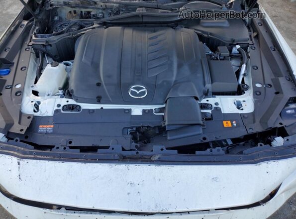 JM3KKCHD4S1243326 2025 MAZDA CX-90 White Engine compartment view