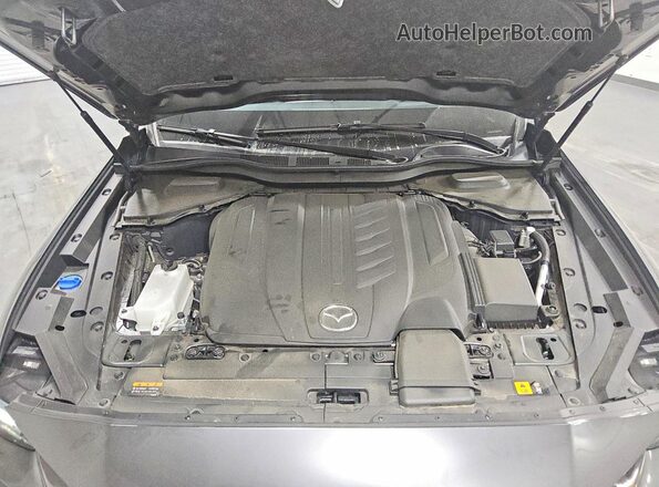 JM3KKCHD4T1355349 2026 MAZDA CX-90 Gray Vista del compartimento del motor