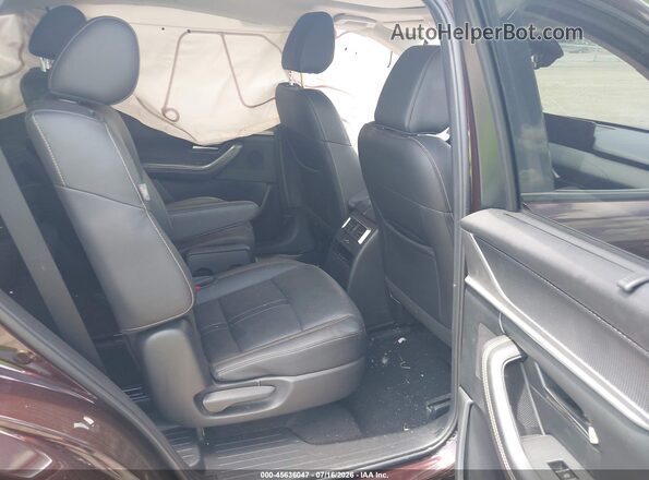 JM3KKCHD6S1209548 2025 MAZDA CX-90 Purple Widok naklejki z numerem VIN
