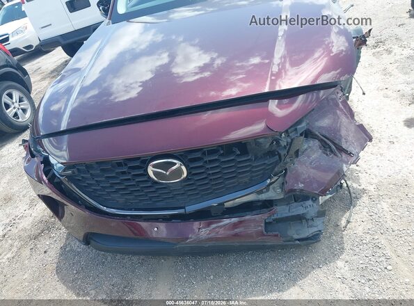 JM3KKCHD6S1209548 2025 MAZDA CX-90 Purple Widok zestawu wskaźników