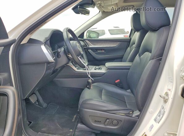 JM3KKCHD7R1149337 2024 MAZDA CX-90 White წინა სალონის ხედი
