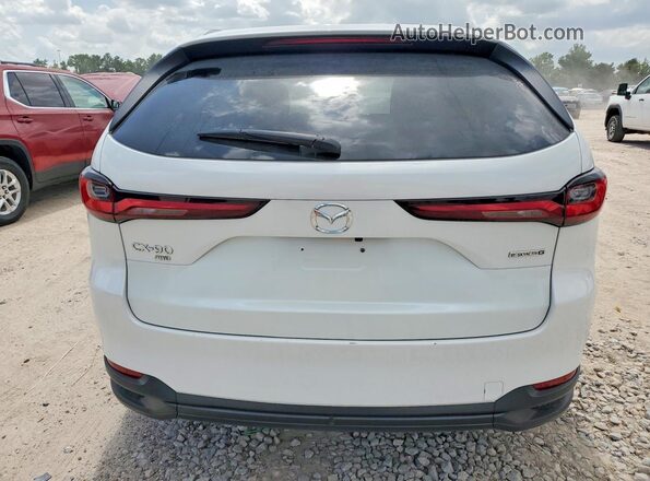 JM3KKCHD7R1149337 2024 MAZDA CX-90 White უკანა ხედი
