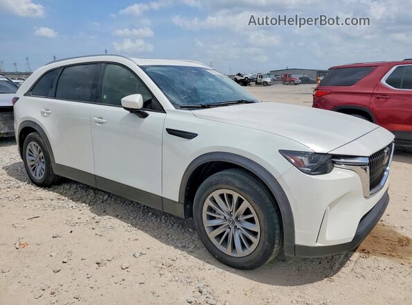 JM3KKCHD7R1149337 2024 MAZDA CX-90 White წინა მარჯვენა