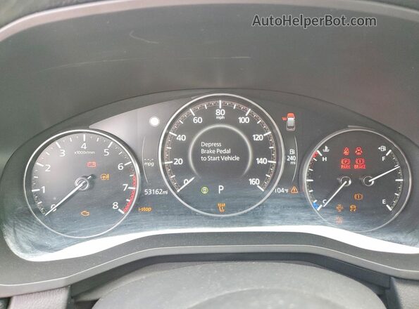 JM3KKCHD7R1149337 2024 MAZDA CX-90 White ხელსაწყოთა პანელის ხედი