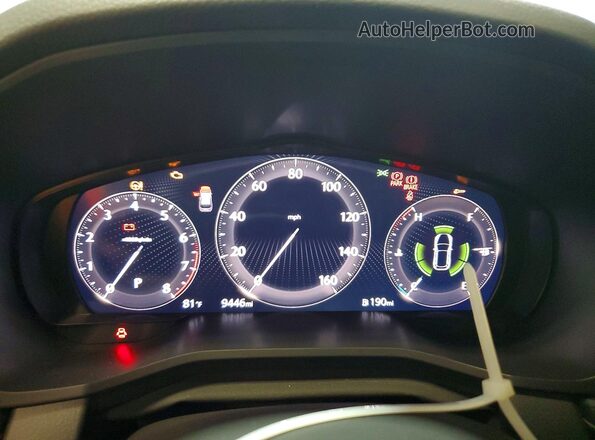 JM3KKCHD8T1359971 2026 MAZDA CX-90 White Вид щитка приладів